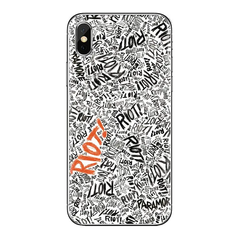 Paramore бунт текст плакат для LG G3 G4 мини G5 G6 G7 Q6 Q7 Q8 Q9 V10 V20 V30 X Мощность 2 3 K10 K4 K8 2017