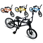 Детская модель велосипеда с мини-пальцами, 1 шт., модель велосипеда из сплава, мини-велосипед BMX, игрушка для мальчиков, креативная игра, подарок