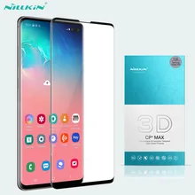 Full Screen Protector For Samsung Galaxy S10 S10+ Plus S10e Tempered Glass Nillkin 3D CP+Max Glass Film For Samsung S10 Plus
