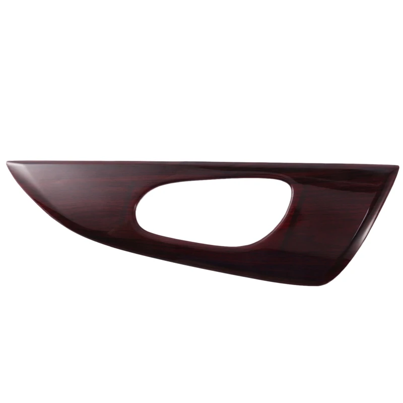 Внутренняя дверная ручка крышка чаши отделка красный персиковый цвет дерево для