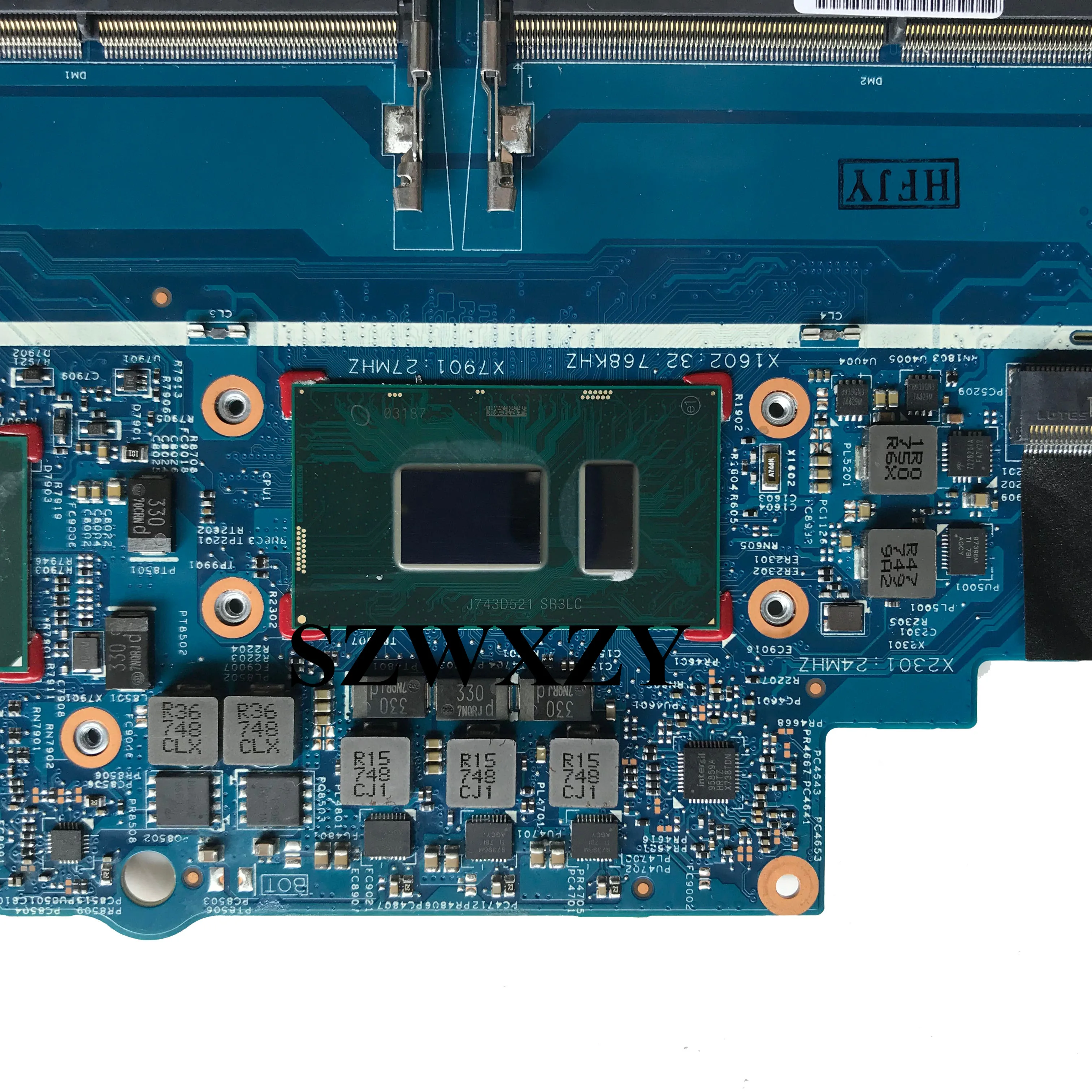 SZWXZY отлично подходит для HP X360 14 BA с I7 8550U DDR4 448.0BZ09.0011 Материнская плата ноутбука 100%