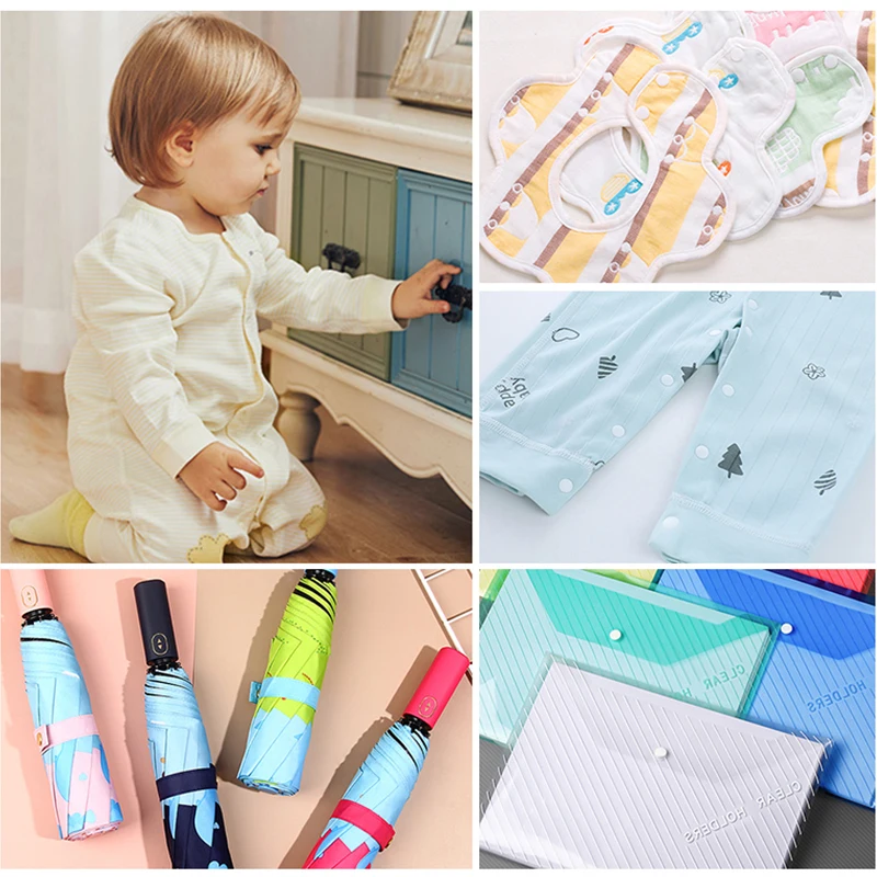 20 комплектов круглых пластиковых кнопок застежки KAM T5 12 мм аксессуары для одежды