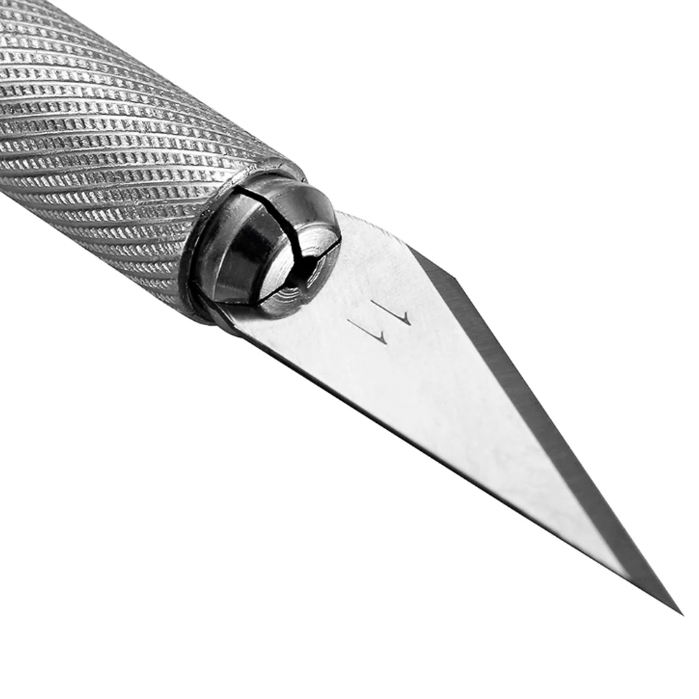 Нож для Универсальный канцелярский нож с металлической ручкой резак древесины и