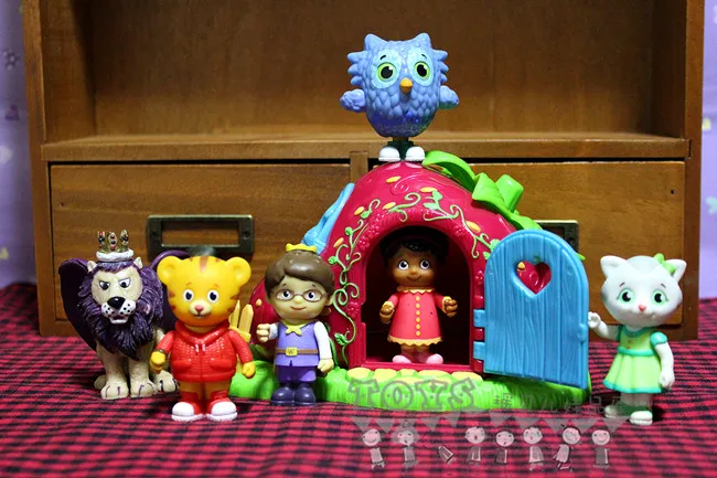 Симпатичная Фигурка Даниэля Тигра по округу тигр мальчик девочка Лев птица