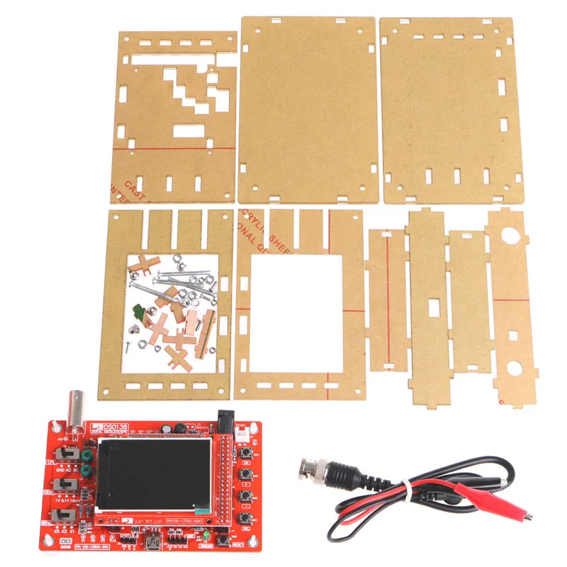 Акриловый прозрачный чехол 69HF DIY для DSO138 2 4 дюйма цифровой осциллограф TFT Kit |