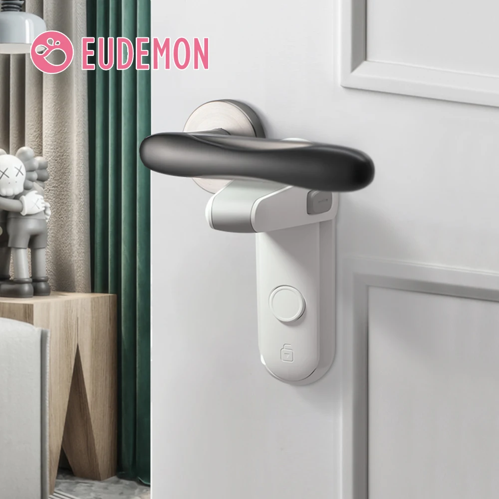 Дверной замок EUDEMON для дверной ручки защиты от детей с защитой легко установить и