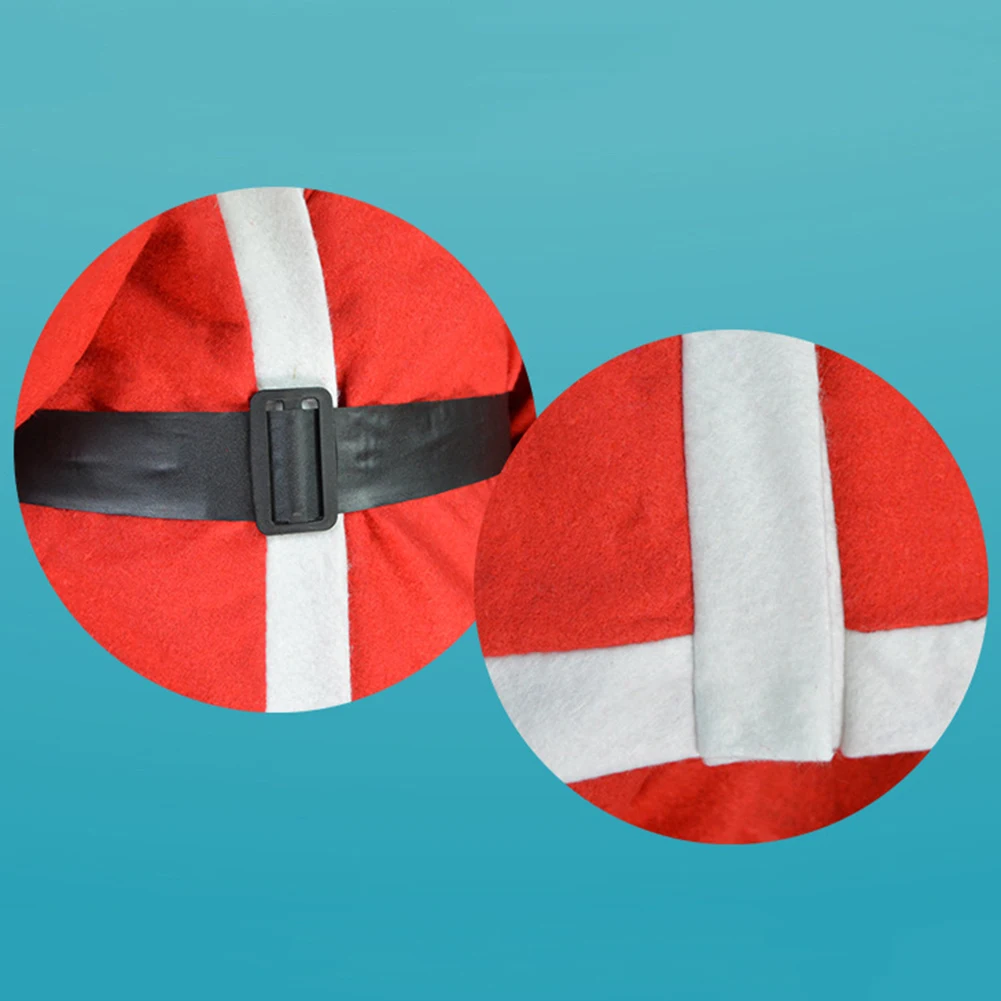 Рождественский удобный унисекс костюм Санта Клауса мягкая Рождественская