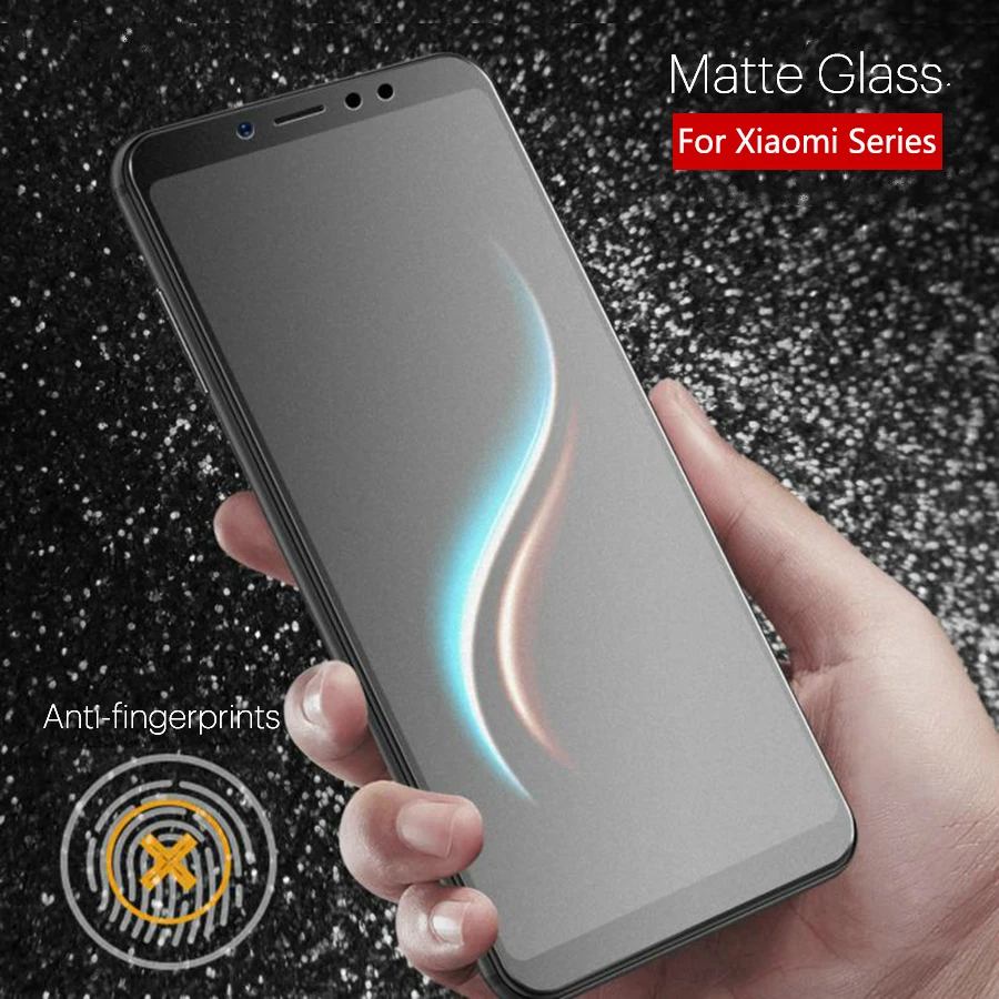 2.5D матовое закаленное стекло для Xiaomi mi Red Note 5 Pro A2 Lite Max 2 3 8 SE x 2s Pocophone F1 Защитная