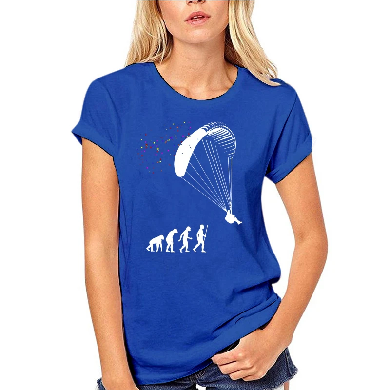 

Paraglider Outdoors Human Evolution Tshirt T Shirt Popular Design Mens Tee Shirts Fitness Clothing Plus Size 3xl Summer 2021