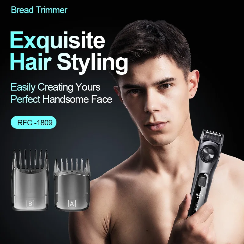 Новинка Регулируемый мужской триммер для бороды машинка стрижки волос