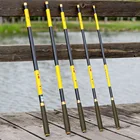 Удочка 2,7 м, 3,6 м, 4,5 м, 5,4 м, 6,3 м, 7,2 м, портативная, сверхсветильник Кая, ручное спиннинговое удилище