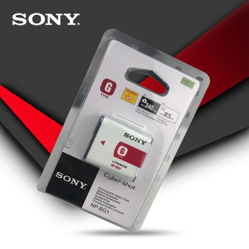 Оригинальный аккумулятор Sony аккумуляторы NP BG1 NPBG1 FG1 DSC W120 W125 W130 W150 W170 W200 W210 W220 W230 W290