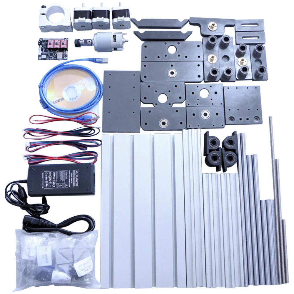 3020 CNC GRBL управления DIY машина 3 оси PCB фрезерный станок рабочая зона 300*200*65 мм по
