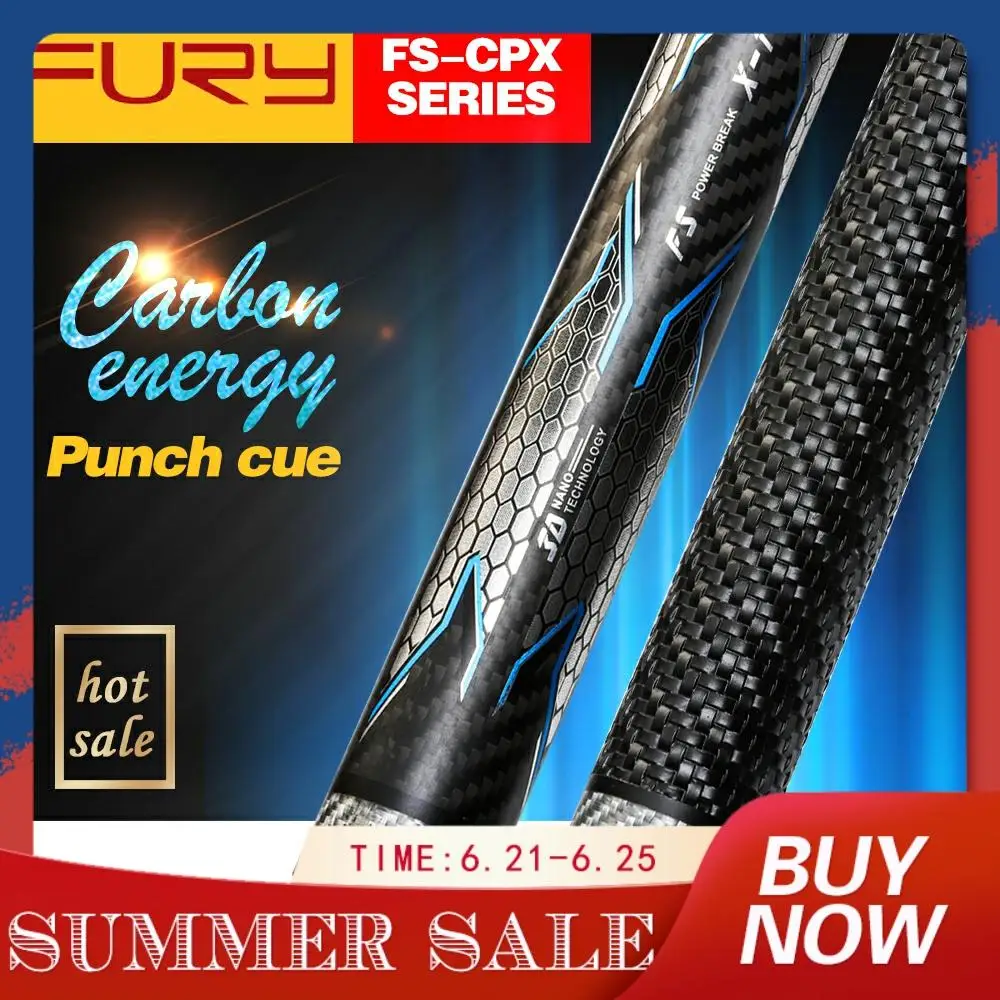 Продажа FLASH ярости бильярдный удар кий FS CPX N/P 13 мм наконечник Профессиональный