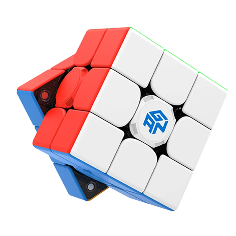Быстрая доставка GAN 356 i кубик рубика 3x3 speed cubing iplay рубик я играю в Smart Магнитный