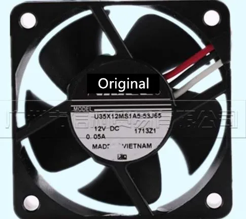 Оригинальный 100% рабочий телефон, бесшумный охлаждающий вентилятор 12 В 3510 А