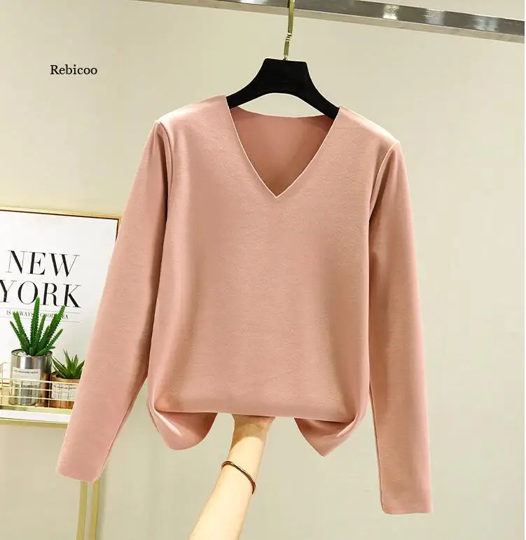 Супертеплые пушистые норковые кашемировые мягкие меховые свитера с V-образным