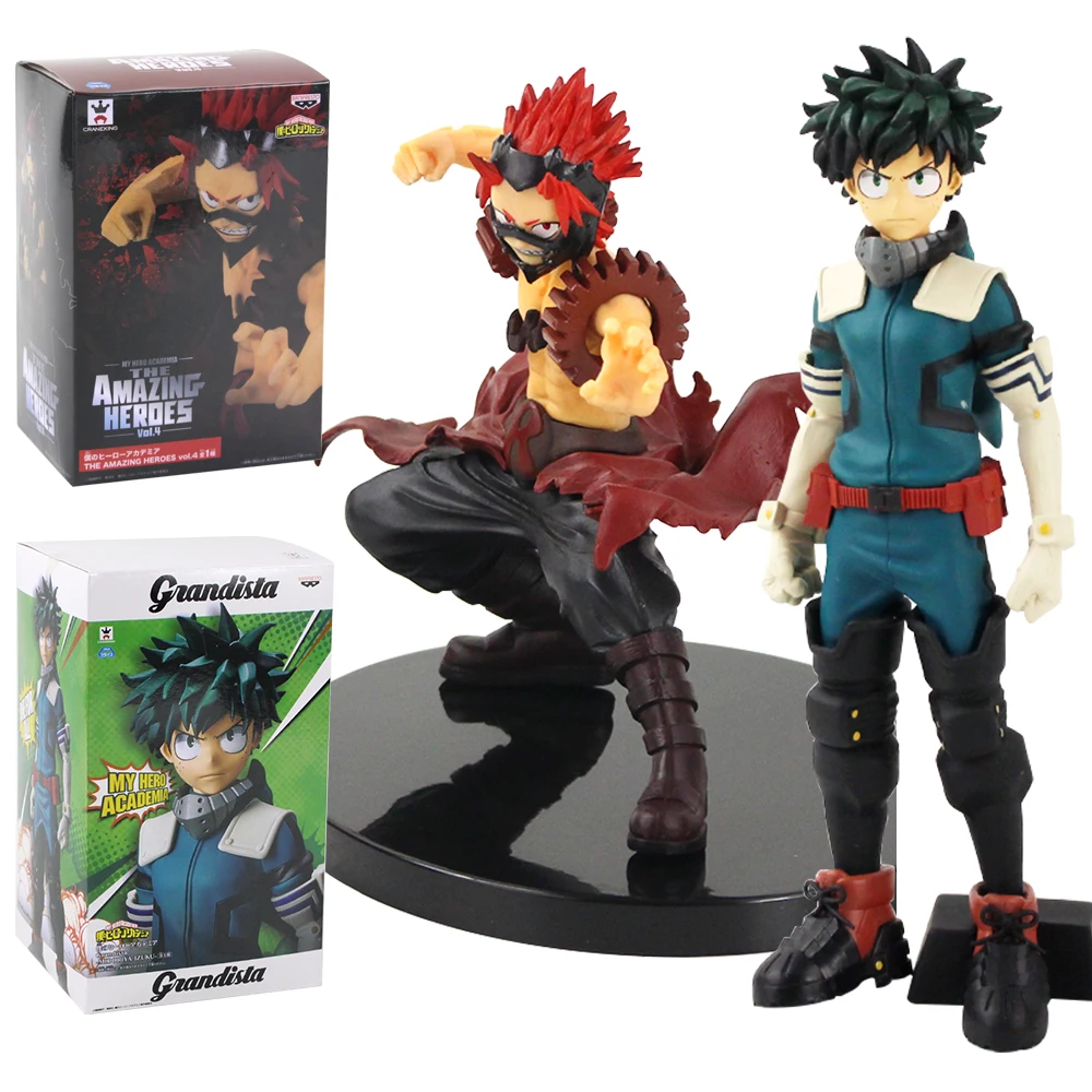 15 см 25 грандиста My Hero Academy Figures Izuku Midoriya Eijiro Kirishima Amazing Heroes Vol.4 аниме модель