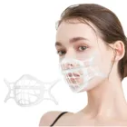 Силиконовый кронштейн для 3d маски на лицо держатель для маски подставка с дыхательным клапаном фильтры поддерживающая Рамка Держатель для маски из пищевого силикона