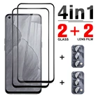 Защитное стекло 4 в 1 с полным покрытием для Realme GT Master, закаленное стекло для Oppo Realme G T Master GT NEO GT, фотопленка для объектива камеры