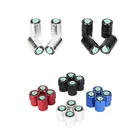 4 шт. колпачки для стержней клапанов автомобильных шин для Skoda Octavia 2 3 A7 Rapid Kodiaq Fabia Superb Kamiq автомобильные аксессуары для стайлинга автомобиля