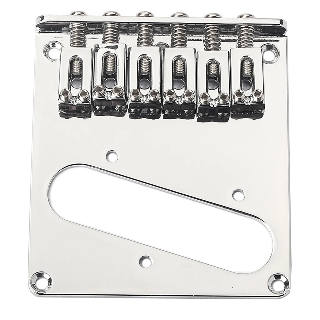 6 струн электрический бас мост W/винты гаечный ключ набор аксессуаров|Детали и