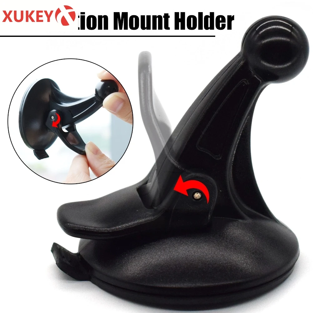 

Car Suction Cup Mount Black GPS Holder Universal For GARMIN GPS NUVI 2597LMT 42 44lm 52lm 54lm For Mobile Cell Phones Windshield