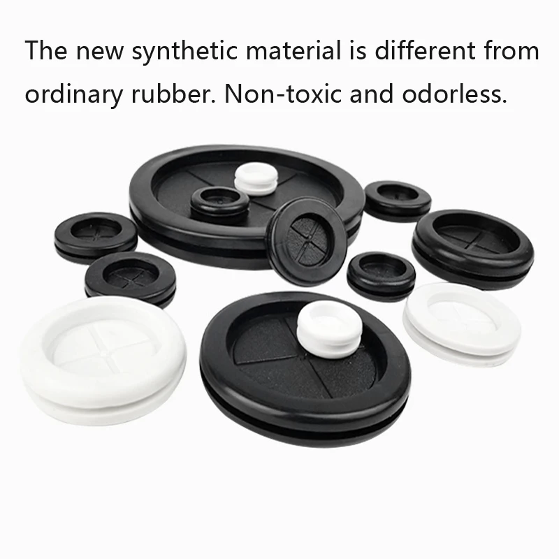 Groove Rubber Grommet12-110mm Blanking Hole Wiring Cable Gasket Seal Assortment Set For Protects Wire Hardware Tool | Обустройство