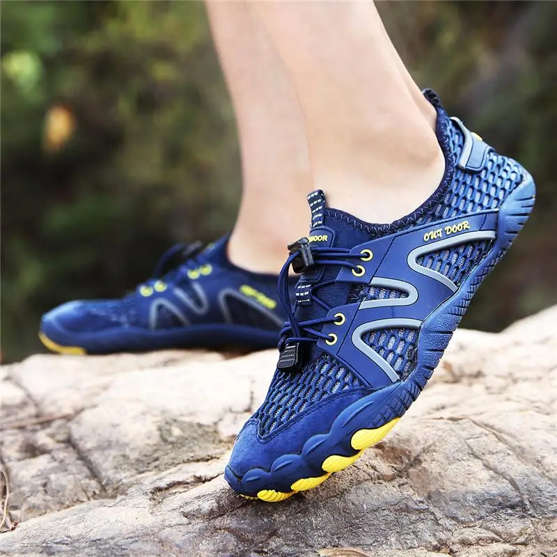 

Hiking Shoes Man Woman Elastic Climbing Shoes Comfortable Water Shoes Breathable Outdoor Sports Jogging Sneakers Quick Dry Aqua