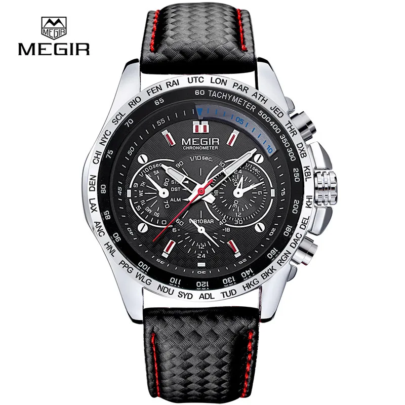 

Men's Watch Sports Hot Sale Watch Fake Three Eyes Luminous Men's Watch