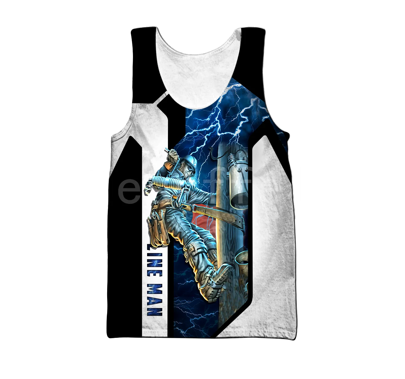 Новинка 2021 модный летний мужской жилет tessвам от электрика с 3D принтом