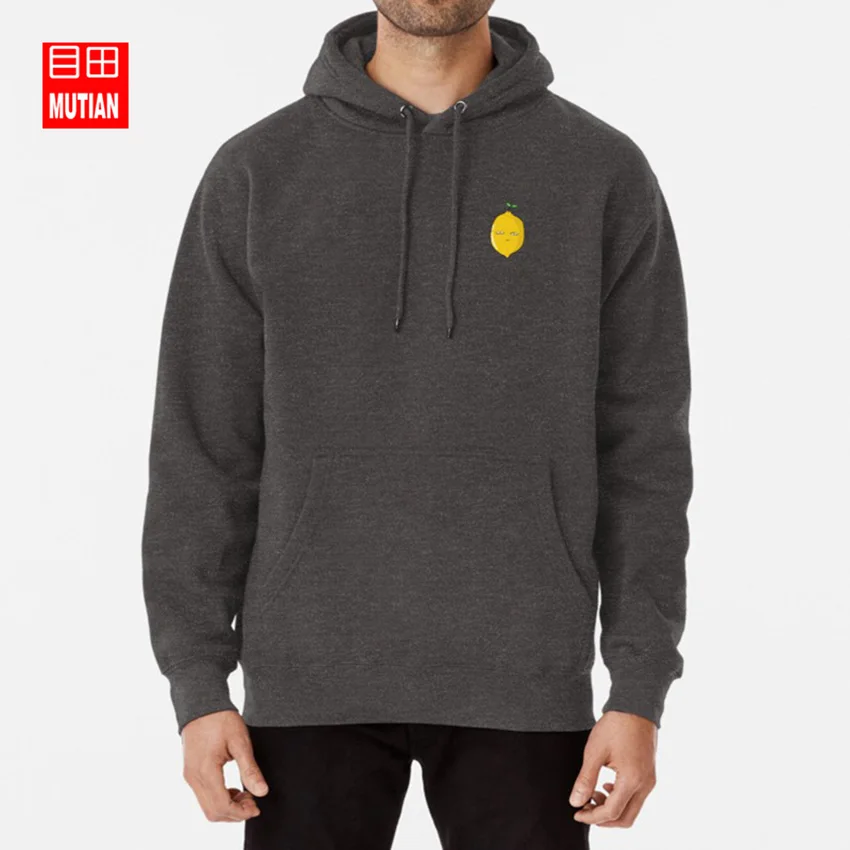 darkgrey-hoodie Lemon толстовки для мальчиков, свитшот, lemon мальчиков lemon cavetown желтый цитрусовый фрукт Лайм - Цвет: darkgrey-hoodie