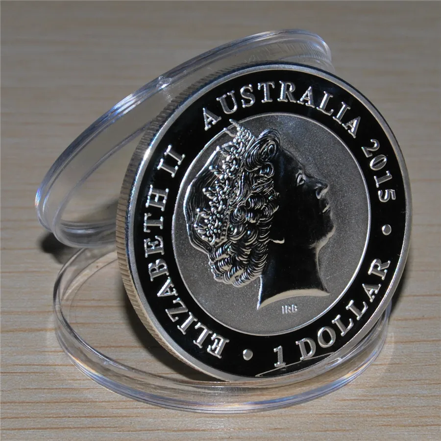 2015 P австралийская монета в виде животного из дикой природы Перта 1 Тройная унция