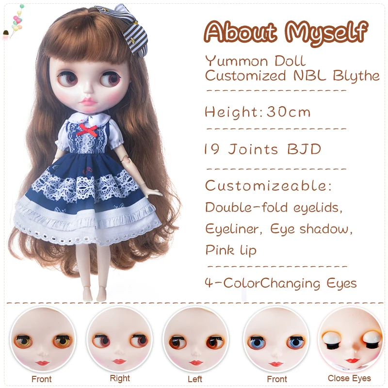 Кукла Neo Blyth NBL блестящее лицо 1/6 OB24 BJD шарнирная кукла куклы для девочек подарок