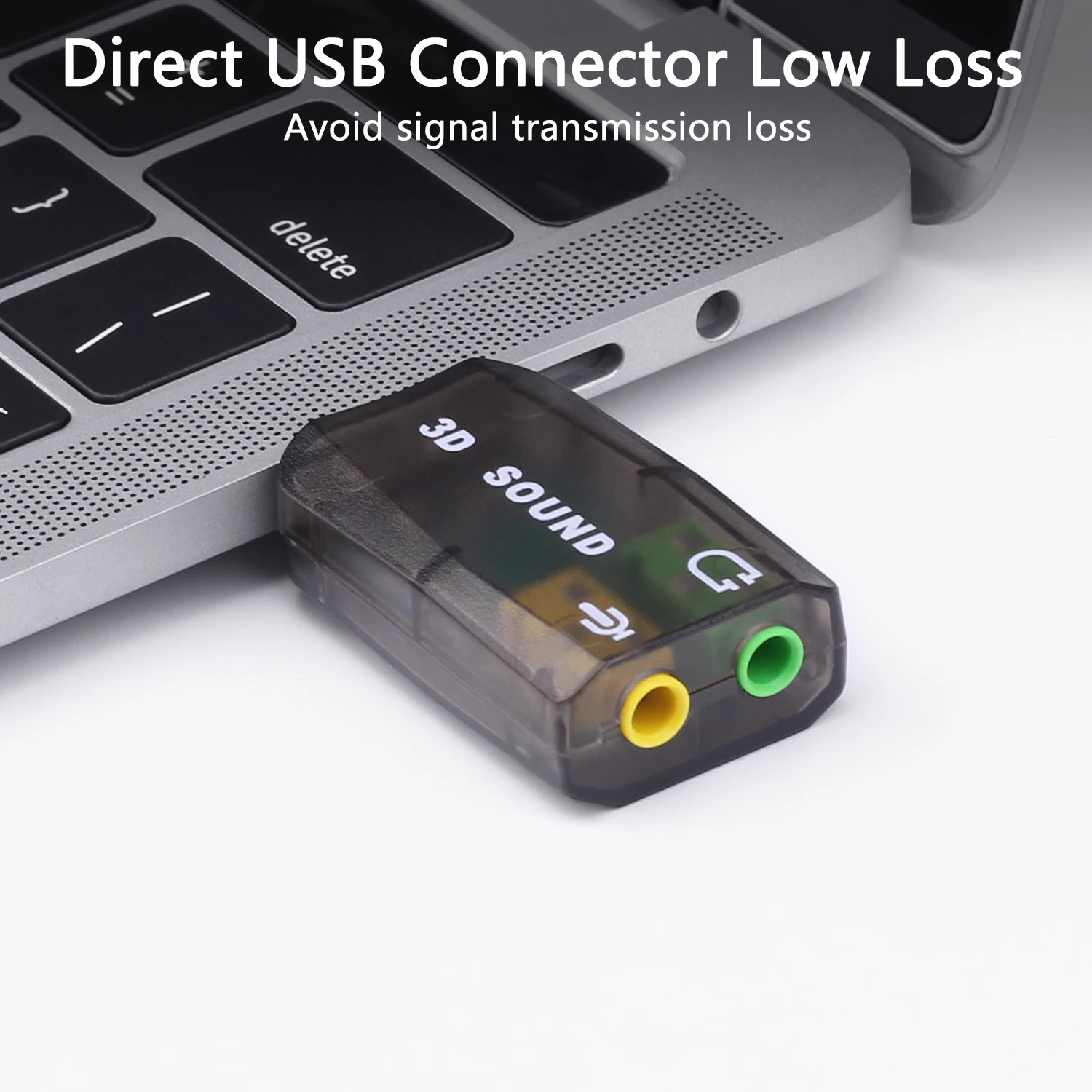 Виртуальная звуковая карта 5 1 Внешний USB аудио адаптер Звуковая к разъему 3 мм