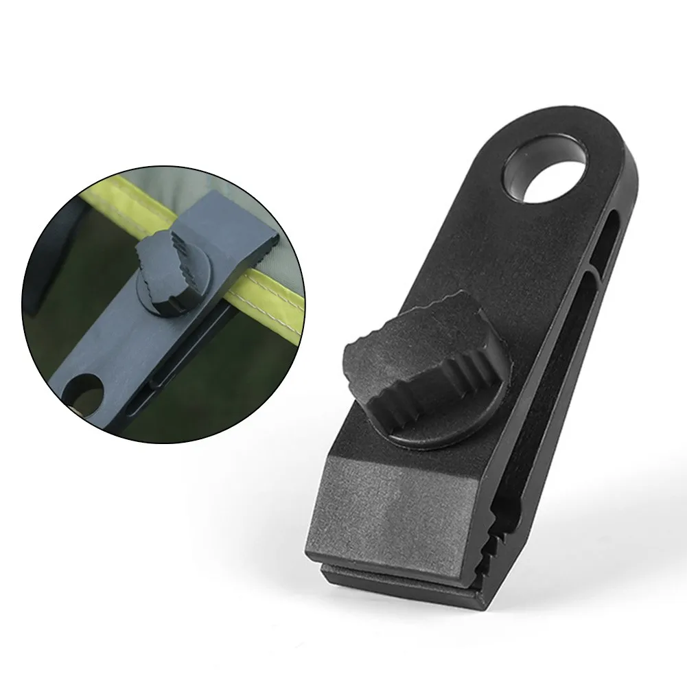 

10 шт. уличный тент для кемпинга зажим для палатки зажим для брезента набор навес защелки вешалки 83 мм зажимы для палатки походный рюкзак дор...