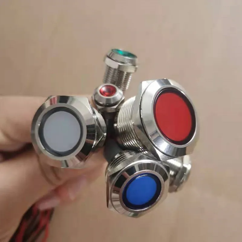 Водонепроницаемый IP67 металлический светодиодный Предупреждение сигнальная