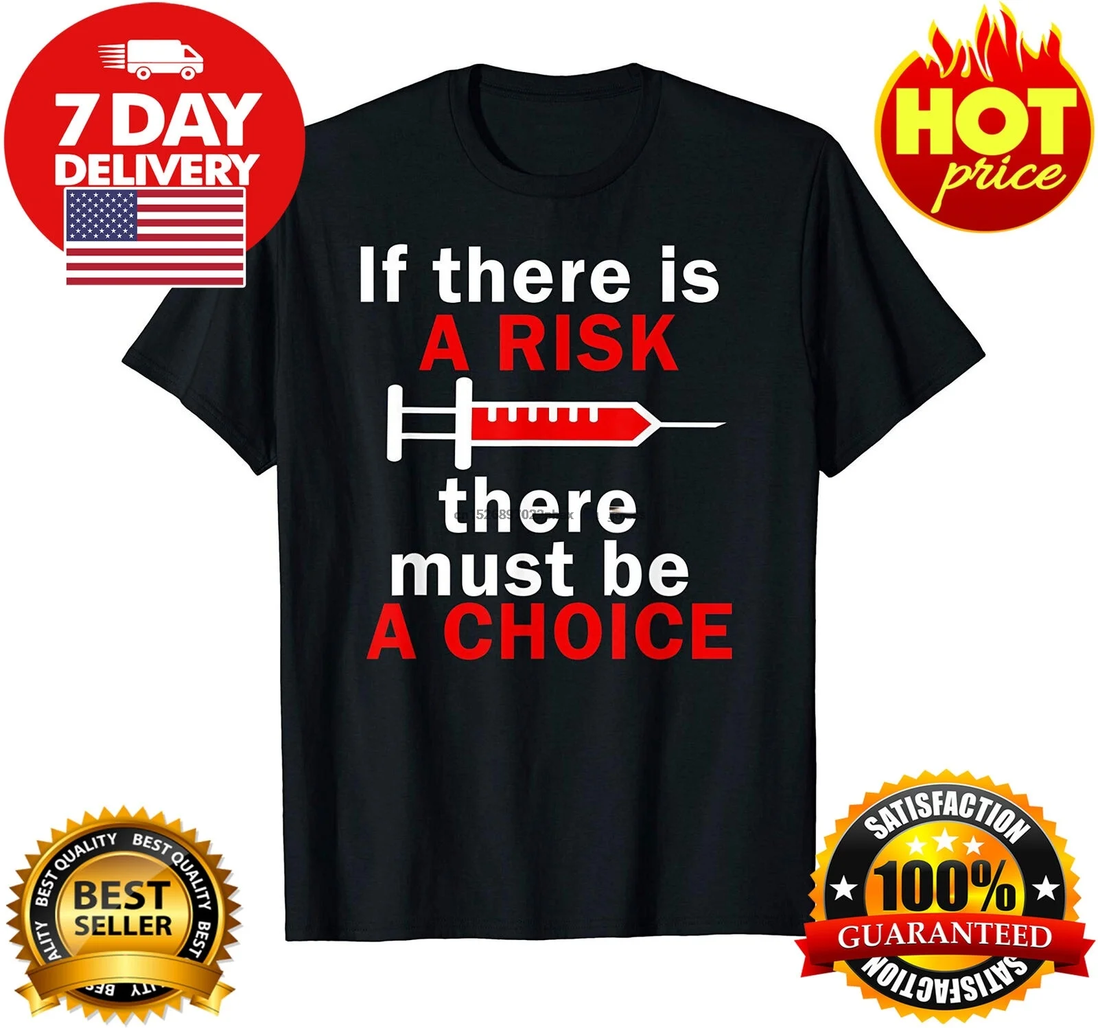 

Anti Vaccination Autism Tee Shirts No Vaccinate Demo Funny Vintage Gift For Men