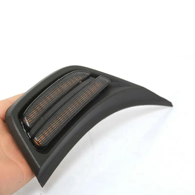 

LED Black Smoke Side Fender Turn Signal Light Side Marker Light Turn Signal Lamp for Jeep Wrangler JL 2018-2020