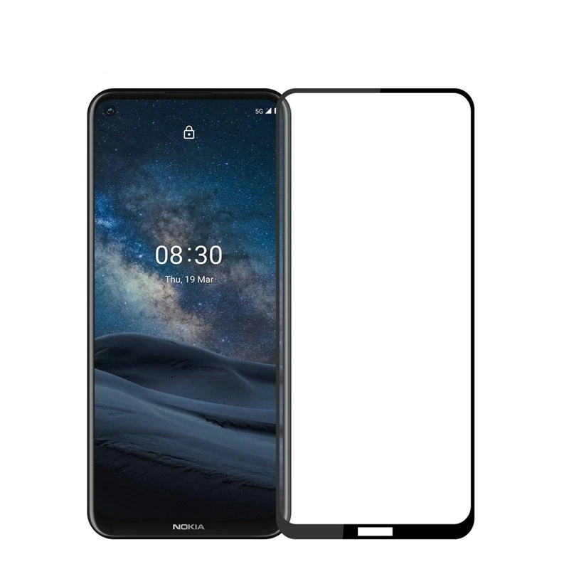 

Full Glue Cover Tempered Glass Screen Protector Film for Nokia 3.4 for Nokia 5.4 TA-1333 TA-1340
