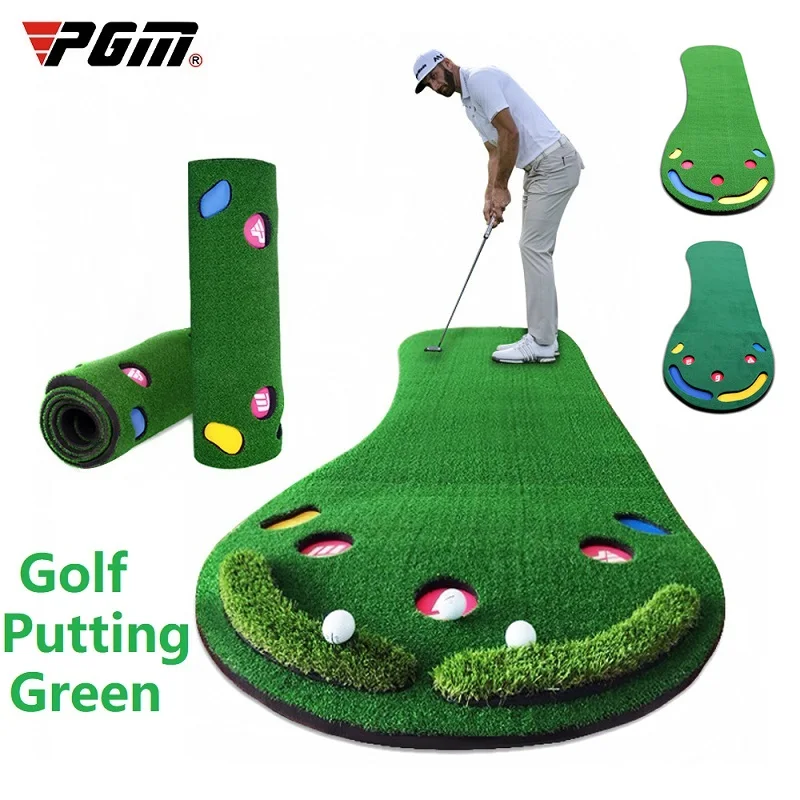 Коврик для игры в гольф PGM домашний портативный установка тренера Набор