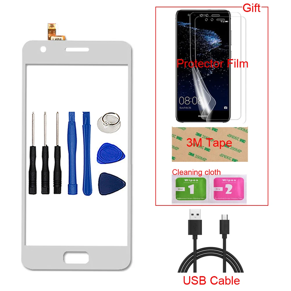 

Сенсорный стеклянный мобильный телефон сенсорный экран для Lenovo ZUK Z2 сенсорный экран стекло дигитайзер панель объектив сенсорные инструмен...