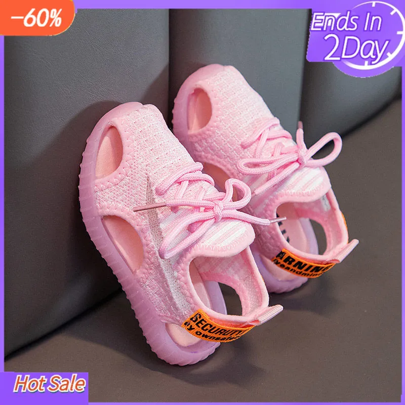

Summer Baby Sandals Toddler Cute 0-3 Years Old Shoes Infant Non-Slip Shoes 2021 Summer Children Beach Shoes Anti-Kick Sandals