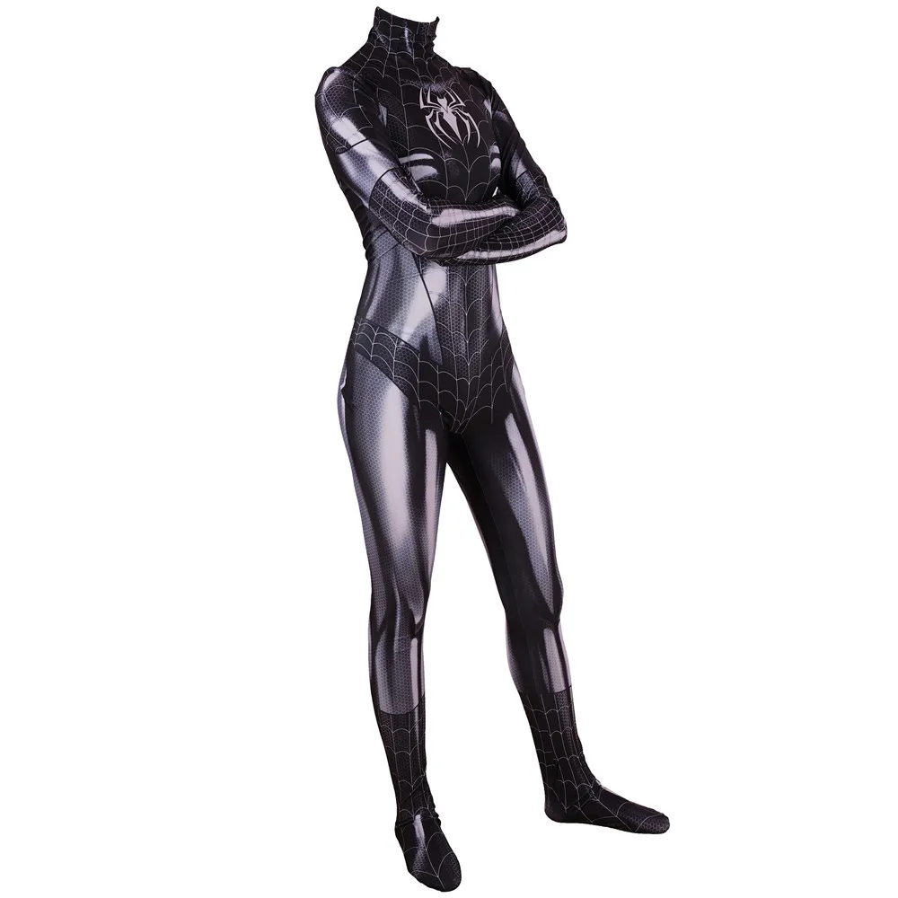 Костюм на Хэллоуин женский детский черная кошка Фелиция Харди костюм супергероя