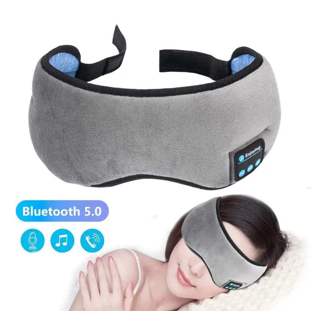 Беспроводные стереонаушники Joylife Bluetooth 5 0 мягкая теплая маска для сна повязка на
