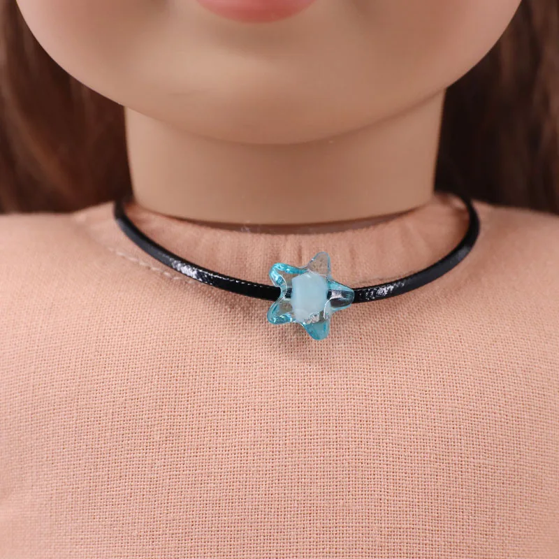 Кукольный браслет ожерелье в форме звезд для 18-дюймовых американских кукол 43 см