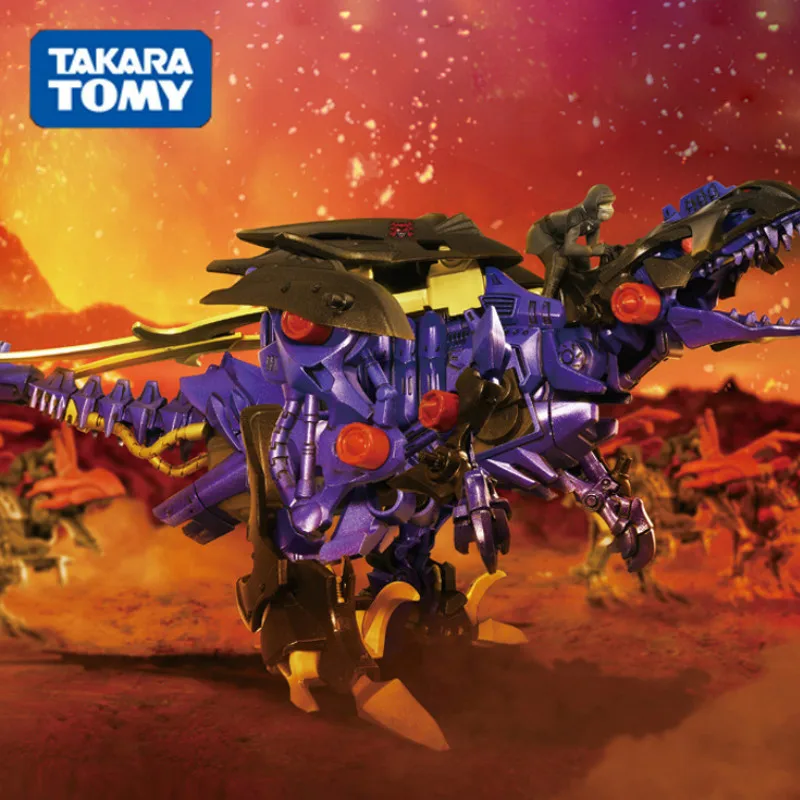 

TOMY аниме ZOIDS ZW22 гилраптор фигурки героев модель электрическая сборка динозавр игрушки подарки для мальчиков Коллекция игрушек динозавров