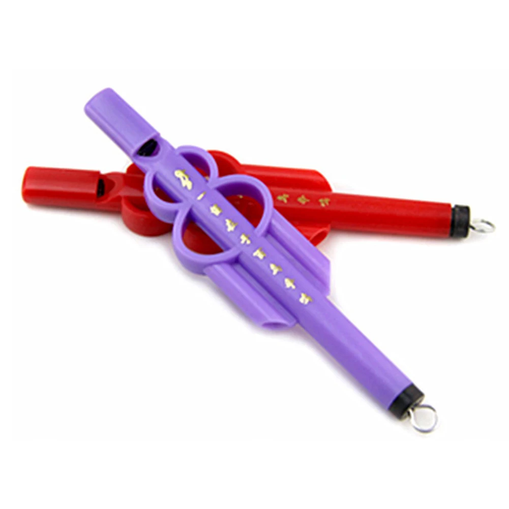 

Musical Kids Random Color Home Early Education Gift Cute Plastic Portable Flute Toy Hulusi bird flute lark bird flute whistle