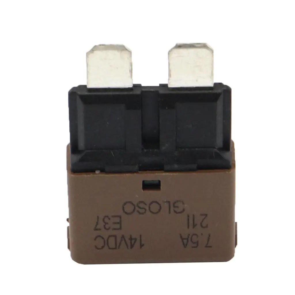 Car Truck Automatic Universal Reset Circuit Breaker Blade Fuse 12V/24V 7.5A | Fuses