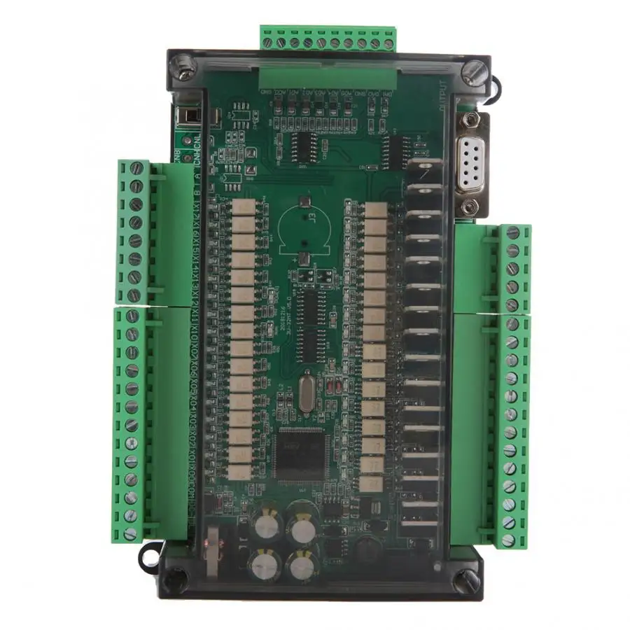 Motor Regulator Programmable Logic Controller Industrial Control Board FX3U-32MT High Speed 16 Input Output 24V 1A | Обустройство